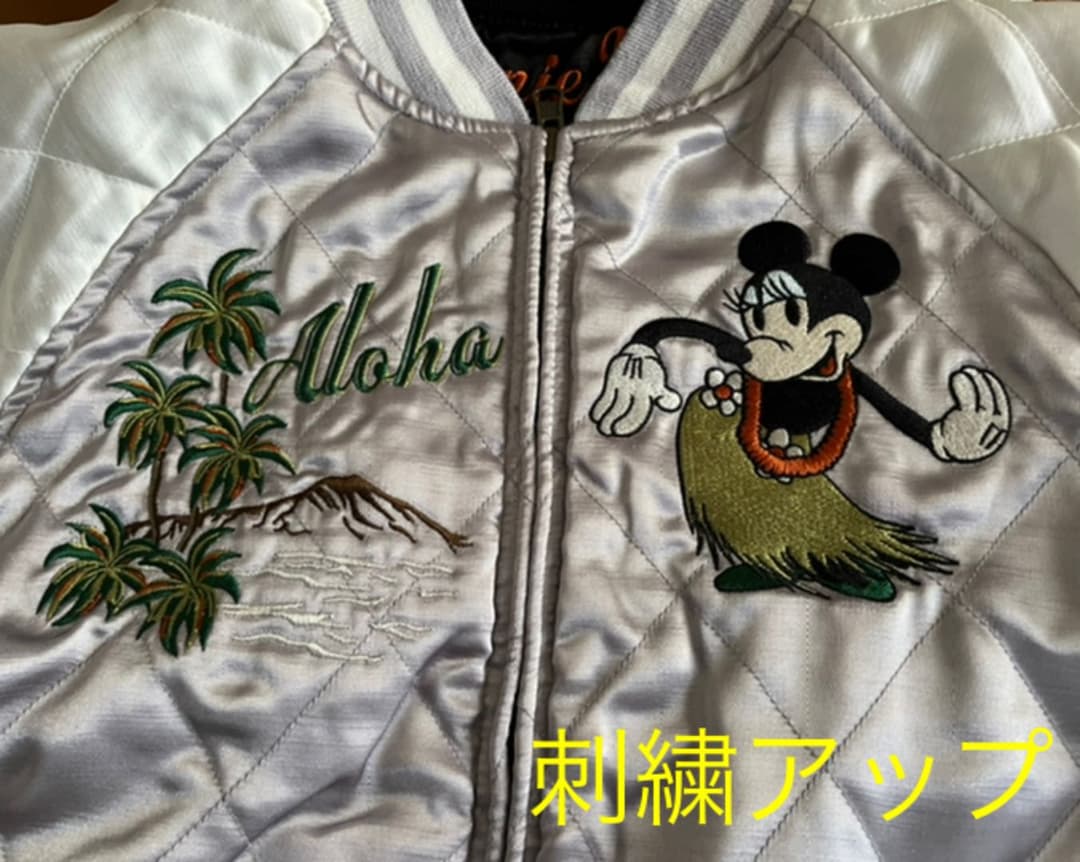 ディズニー★ミニーマウス★スカジャン★リバーシブル★M size
