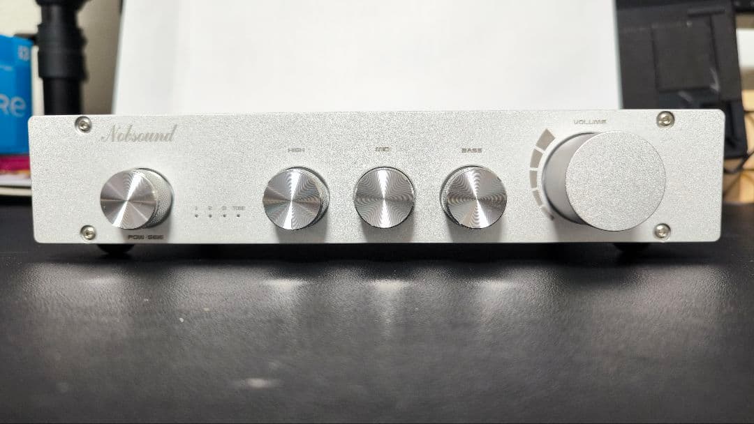 【美品】プリアンプ・パワーアンプセット 交換用オペアンプ付き