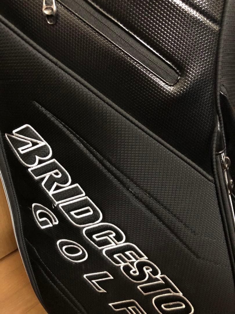 【送料込み】ブリヂストン　BRIDGESTONE キャディバッグ　ブラック　廃盤