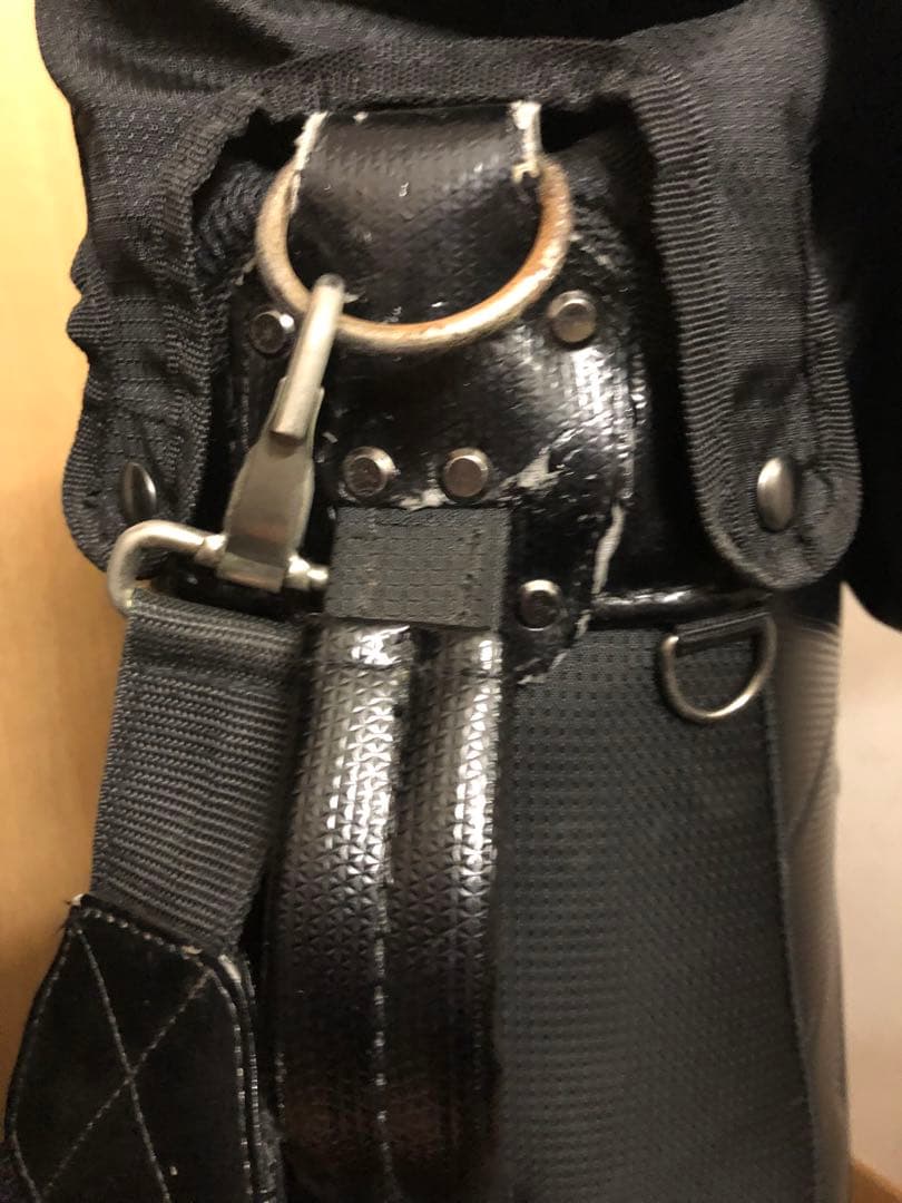 【送料込み】ブリヂストン　BRIDGESTONE キャディバッグ　ブラック　廃盤