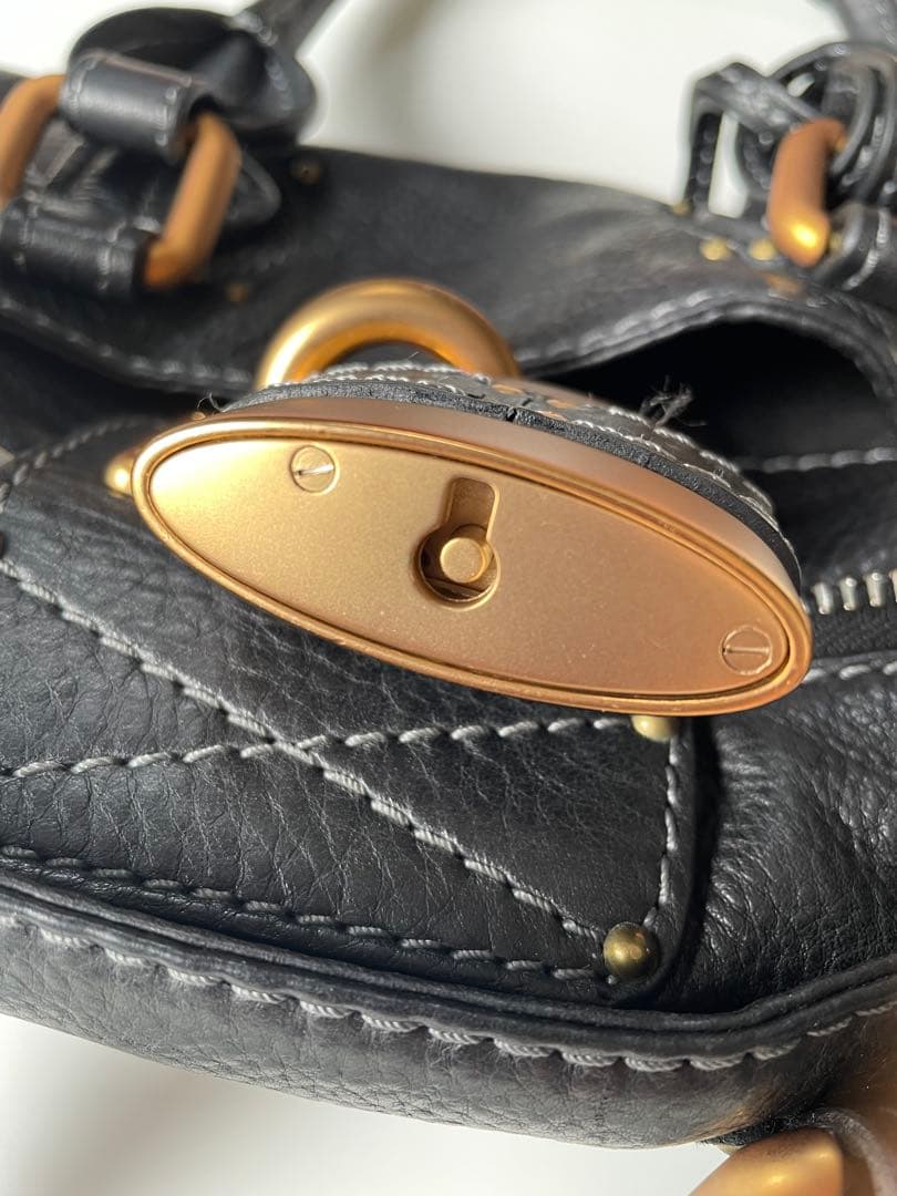 Chloe クロエ パディントン ミニ　ブラック 南京錠 保存袋付き