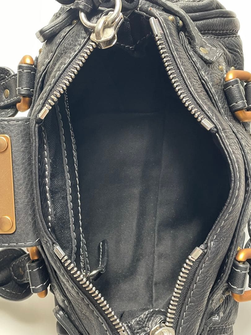 Chloe クロエ パディントン ミニ　ブラック 南京錠 保存袋付き