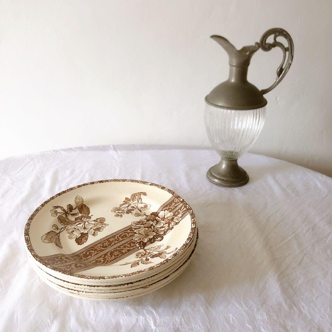 グランデポ　エミールブルジョワ　ディナープレート E フランスアンティーク食器