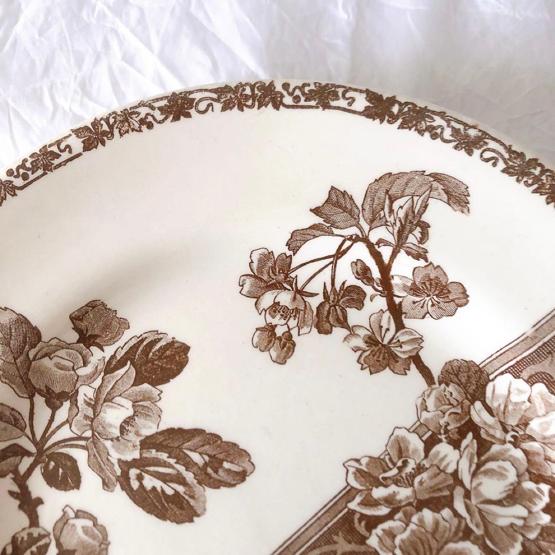 グランデポ　エミールブルジョワ　ディナープレート E フランスアンティーク食器