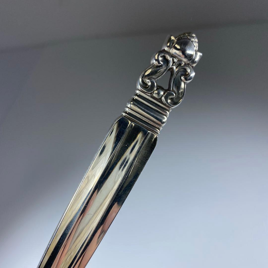 レア品　ジョージジェンセンエコーン　ボトルオープナーSV925 72g16.2㎝