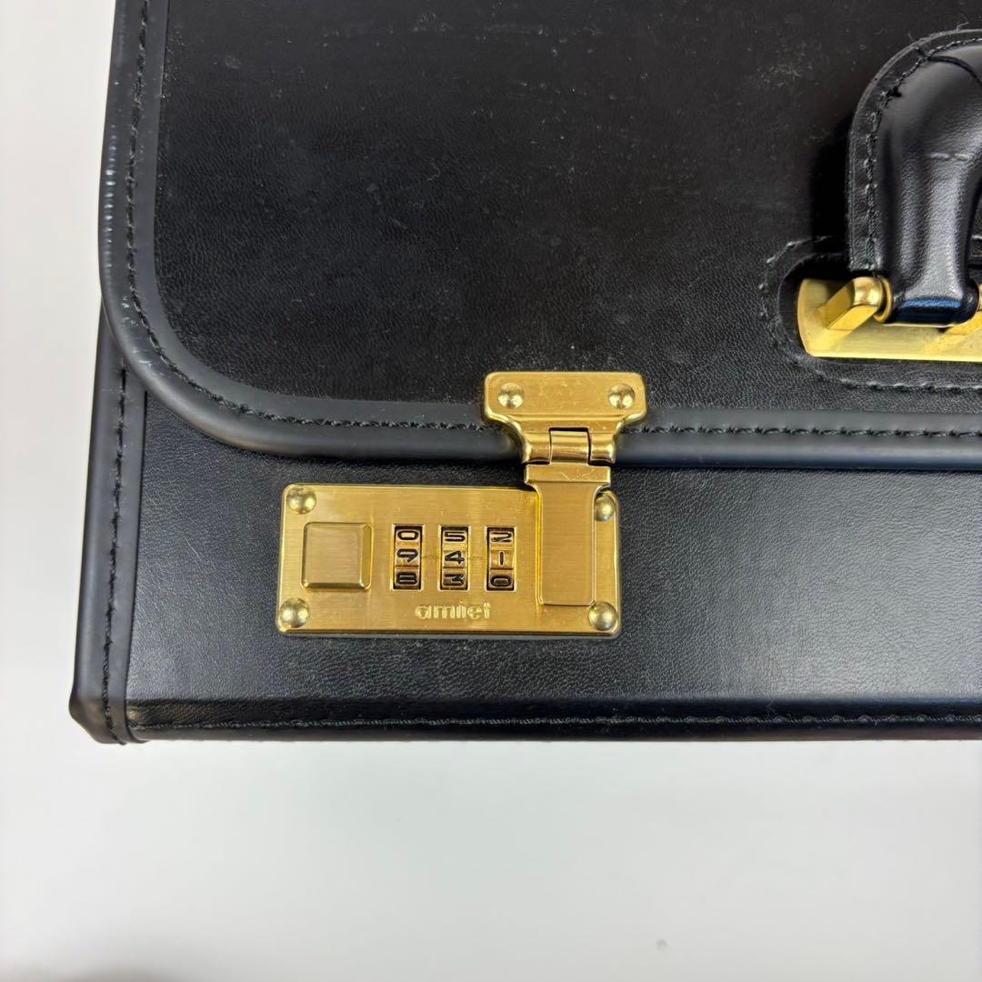 限定品✨️ JAL×ACE パイロットケース オールレザー 黒 本革