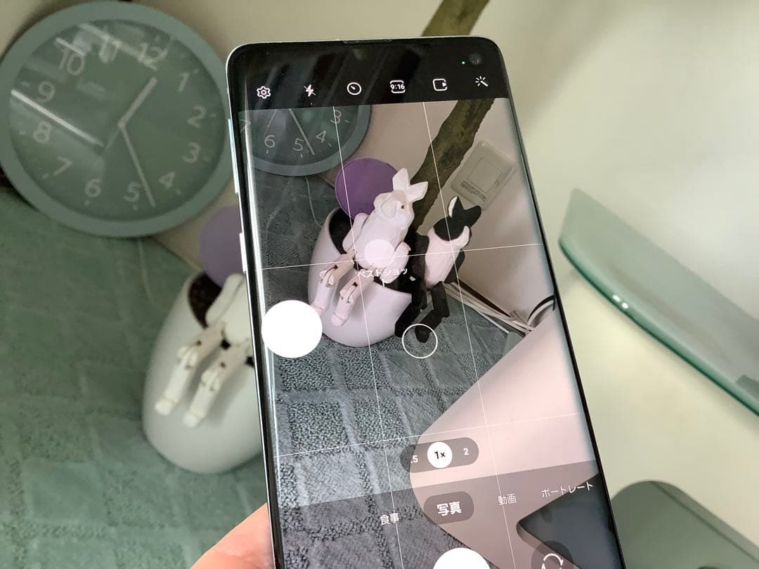 美品 バッテリー交換後1年使用 Galaxy S10 SCV41 SIM解除