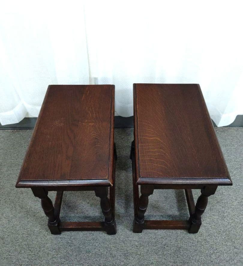 希少 アンティーク ハーバート・E・ギブス ネストテーブル