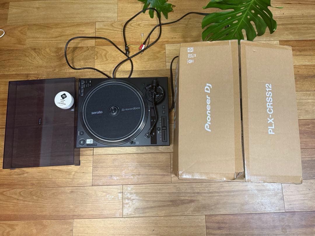 Pioneer レコードプレイヤー　 PLXCRSS12 100sound針付き