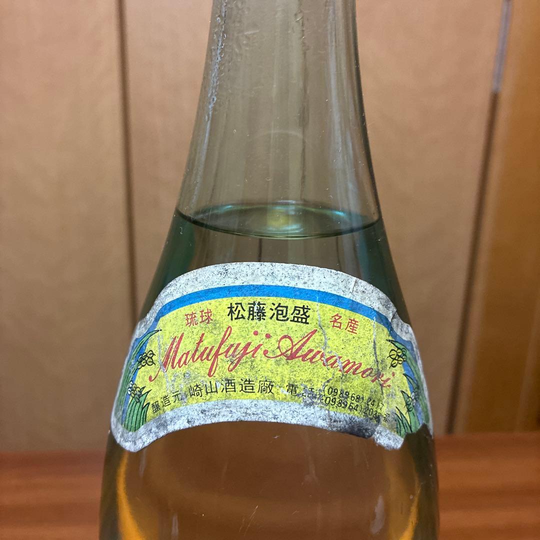 3．泡盛古酒ビンテージ　松藤　1800ml 30度