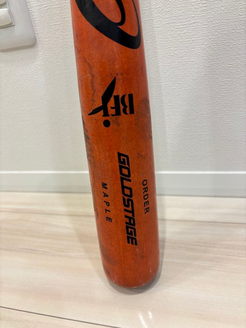 硬式木製オーダーバット　アシックス