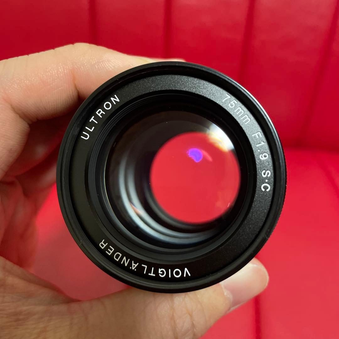 【sin様】ULTRON 75mm F1.9 SC VMレンズ