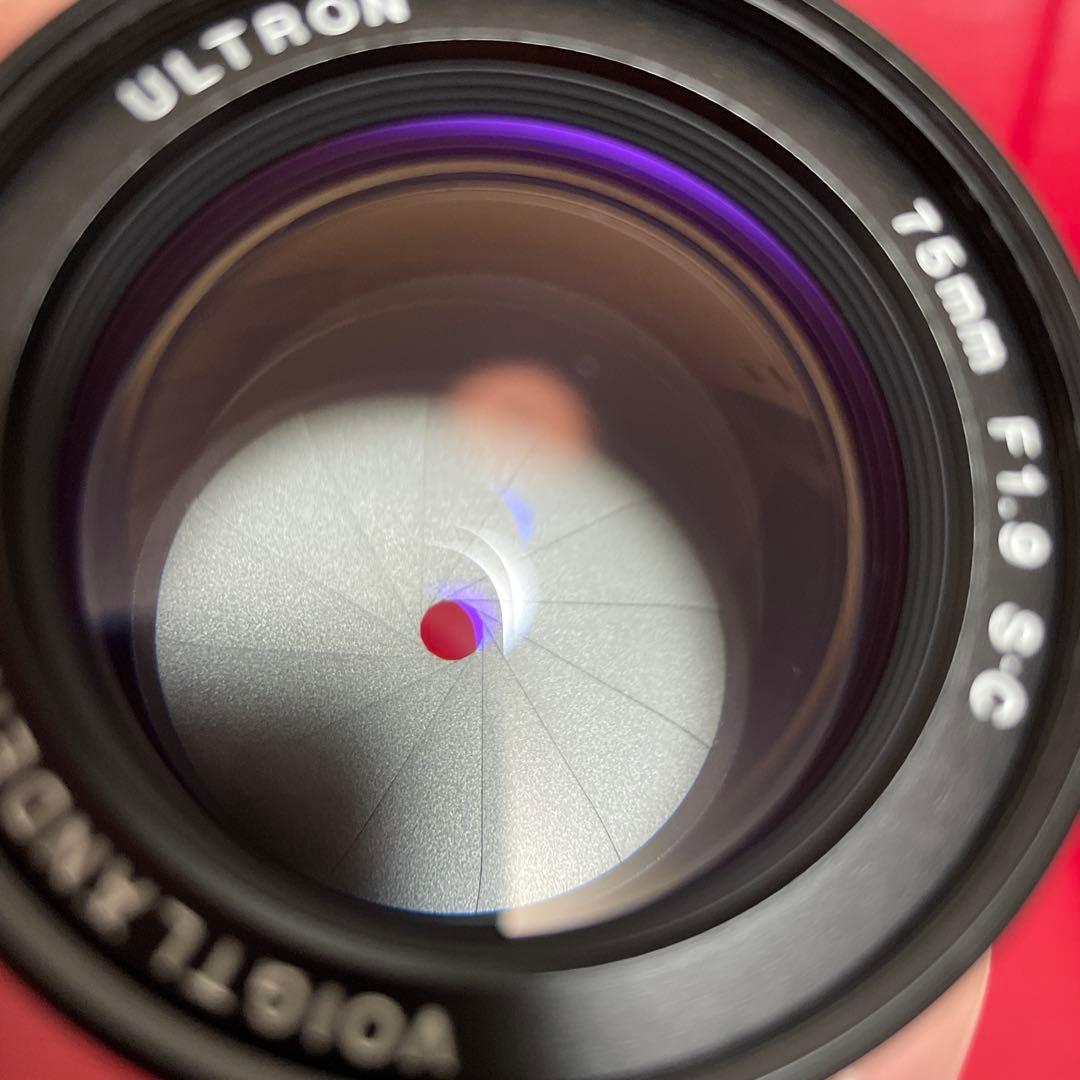 【sin様】ULTRON 75mm F1.9 SC VMレンズ