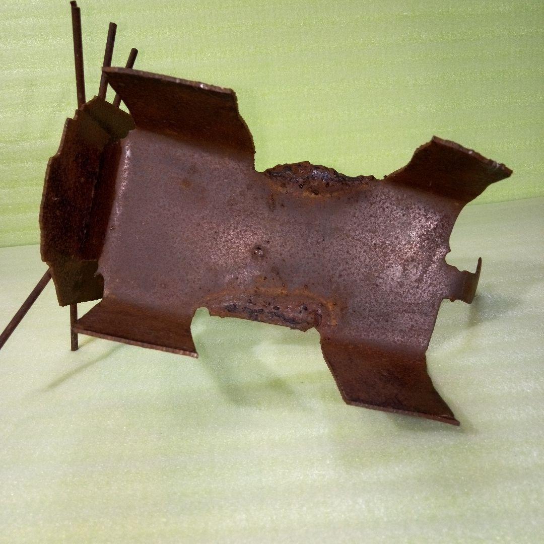 鉄の猫　ねこ　猫　CAT　にゃんにゃん　手作り　ハンドメイド　世界に一つだけ