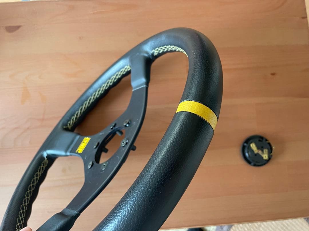 OMP ステアリング 35パイ