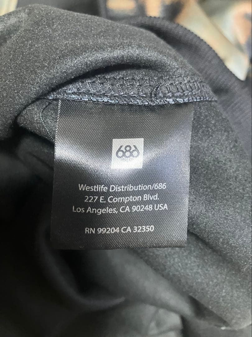 新品未使用　686 BONDED FLEECE PULLOVER HOODY