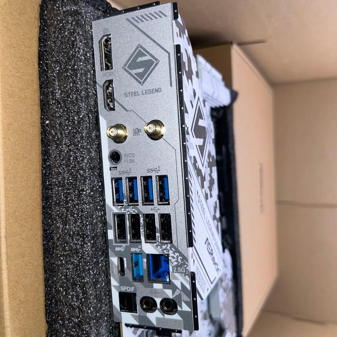 ASRock マザーボード B650 Steel Legend WiFi