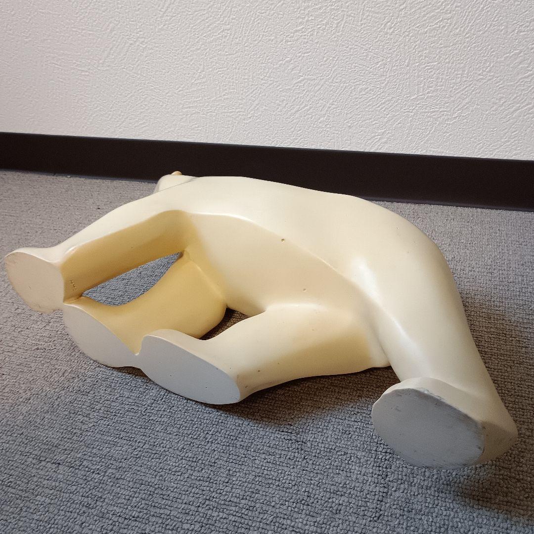 フランソワ・ポンポン作 　シロクマ　スカルプチャー 像 MMA刻印 大型　希少