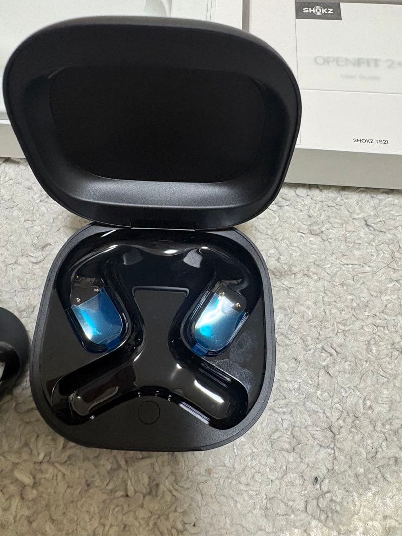 Shokz OPENFIT 2+ (Black) 骨伝導イヤホン