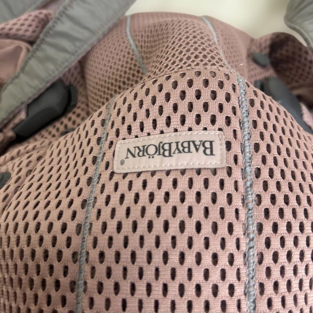 【美品】BabyBjorn ベビーキャリア ハーモニー / ダスティピンク