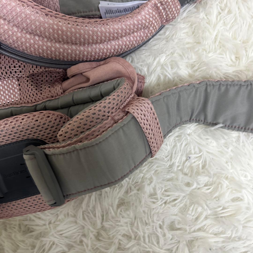 【美品】BabyBjorn ベビーキャリア ハーモニー / ダスティピンク
