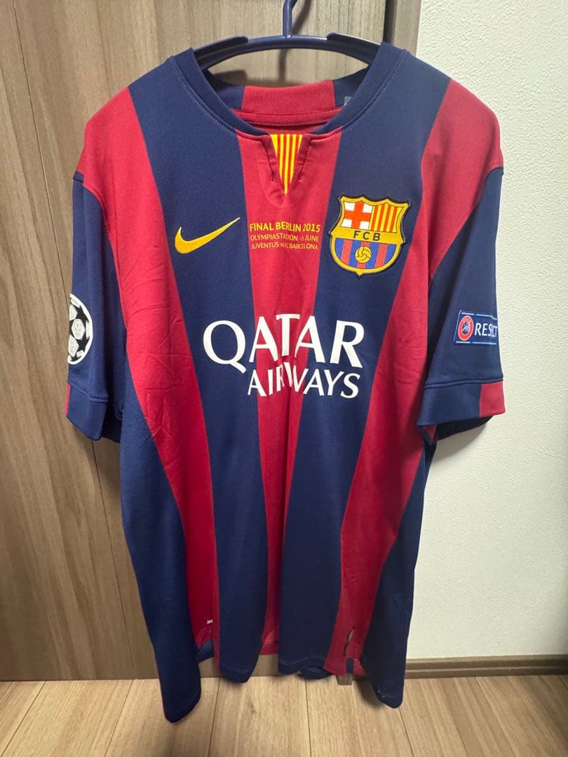 正規品/新品タグ付き メッシ　バルセロナ　14/15 ホーム　ユニフォーム