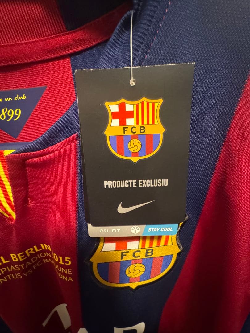 正規品/新品タグ付き メッシ　バルセロナ　14/15 ホーム　ユニフォーム