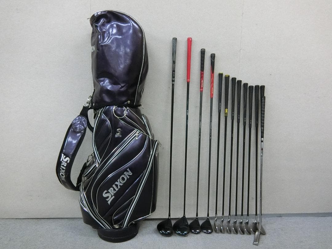 b663 初心者歓迎 ゼクシオ 等メンズゴルフ１３本セット※Ｄｒ２本入り