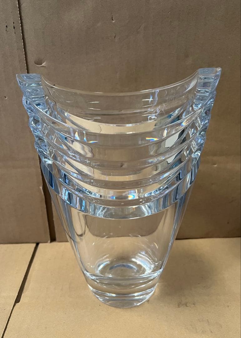 GLASSWORKS NARUMI 花瓶25cm ヘリオス