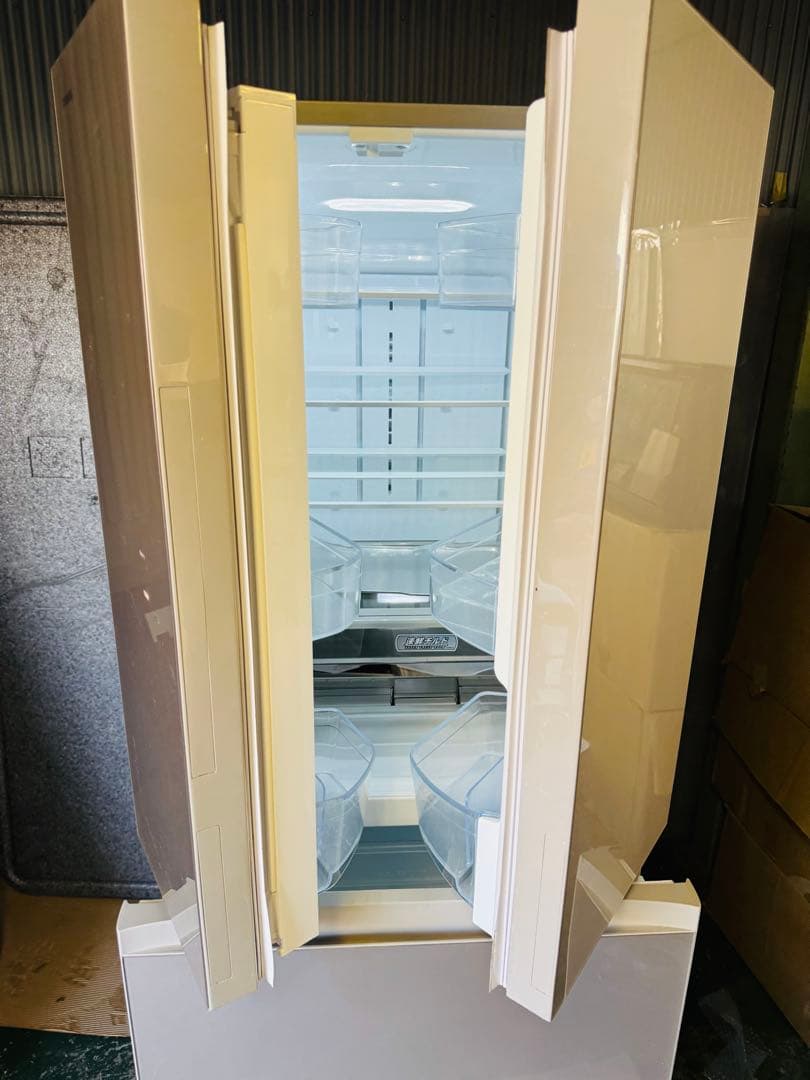 7r38 東芝 ノンフロン冷凍冷蔵庫 GR-R510FH (EC) 2019年製