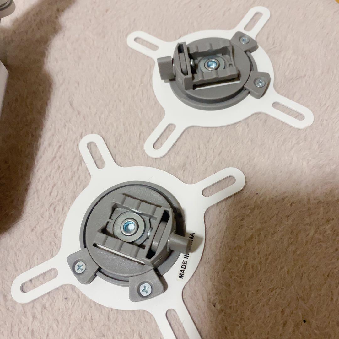 iggy デュアルモニターアーム ホワイト