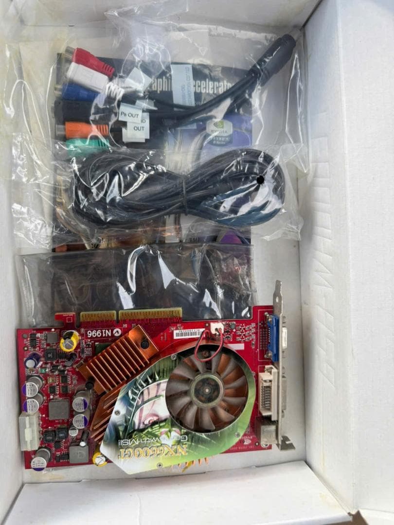 MSI NX6600GT AGP8X グラフィックボード レトロPC