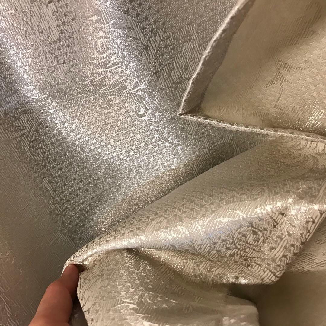 カーテン　幅200cm×丈220cm2枚　ダマスク