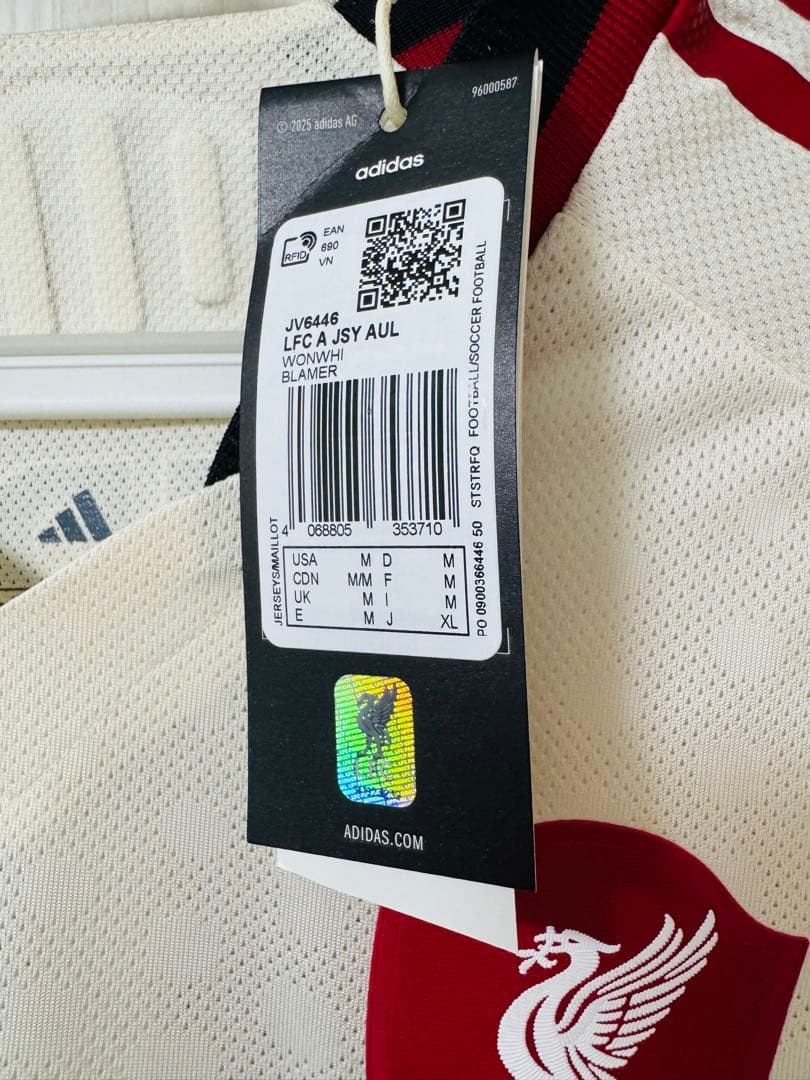 【正規品 新品】ヴィルツ オーセンティック 長袖 リバプール サイズ日本XL