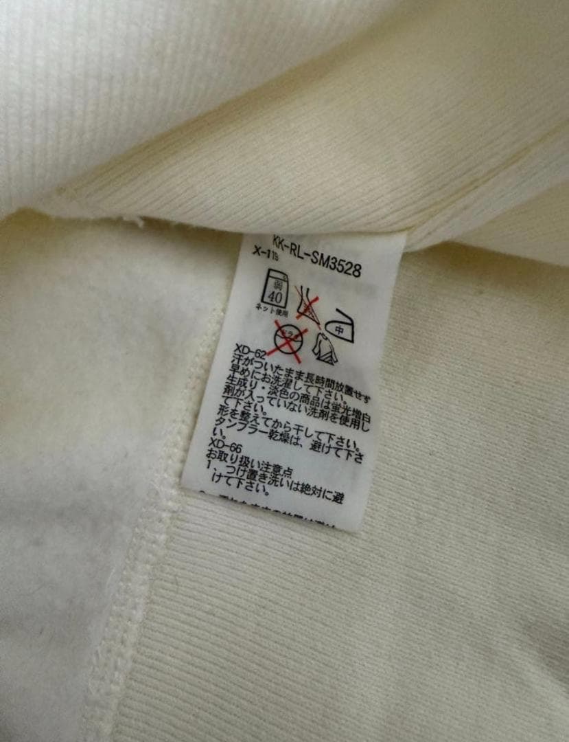 希少 アクティ21期 ポロラルフローレン スウェット L ボックスシルエット