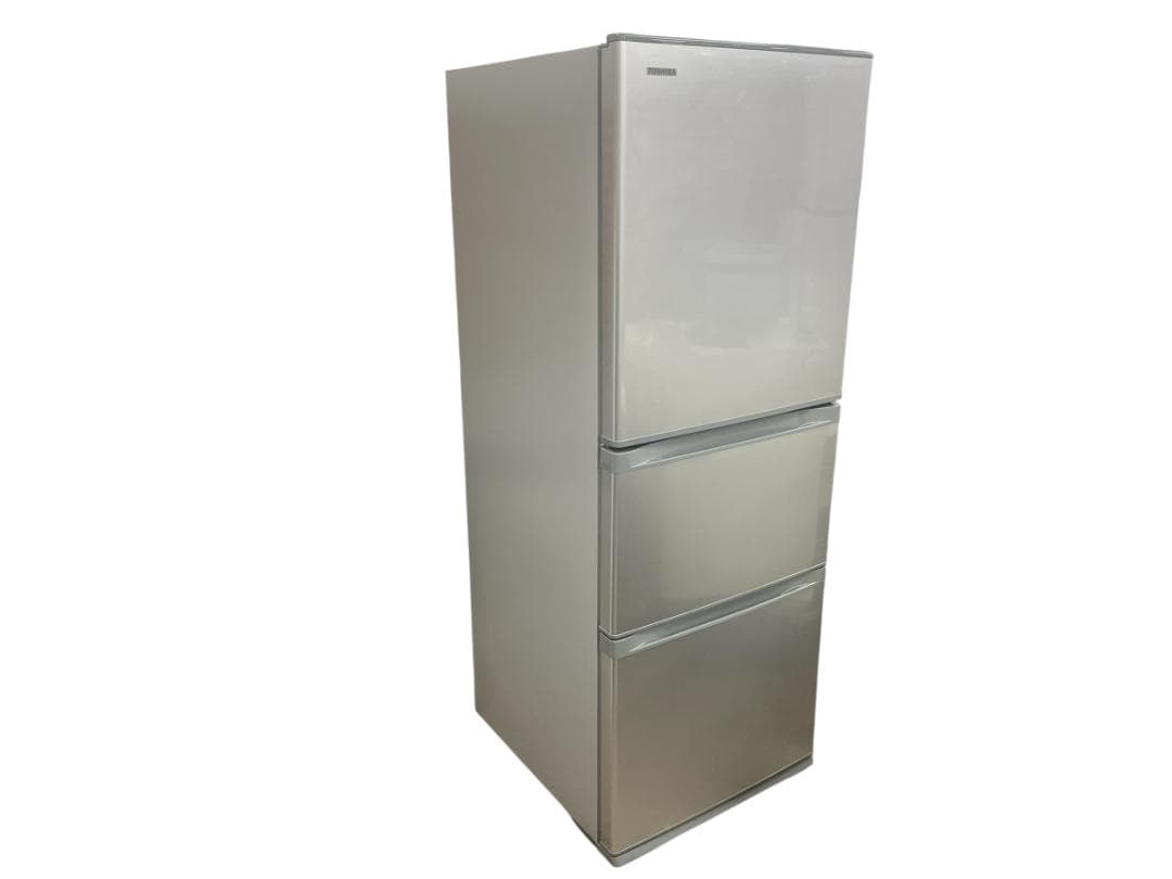 東芝 3ドア 冷凍冷蔵庫 330L 18年製 VEGETA 引き取り可 神奈川