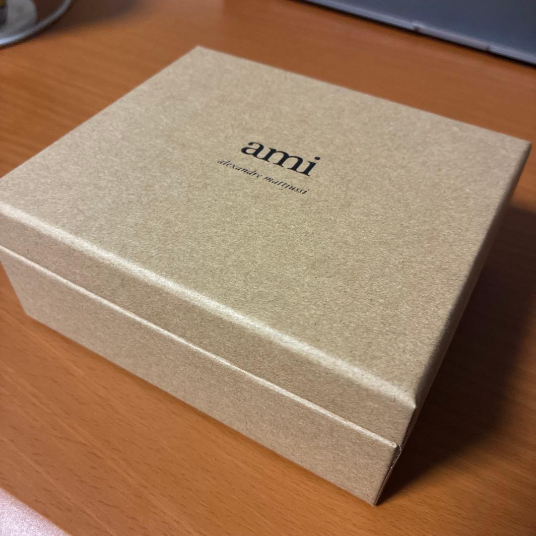 アミパリス　ロゴ　ハート　メタルキーリング　キーホルダー　箱なし