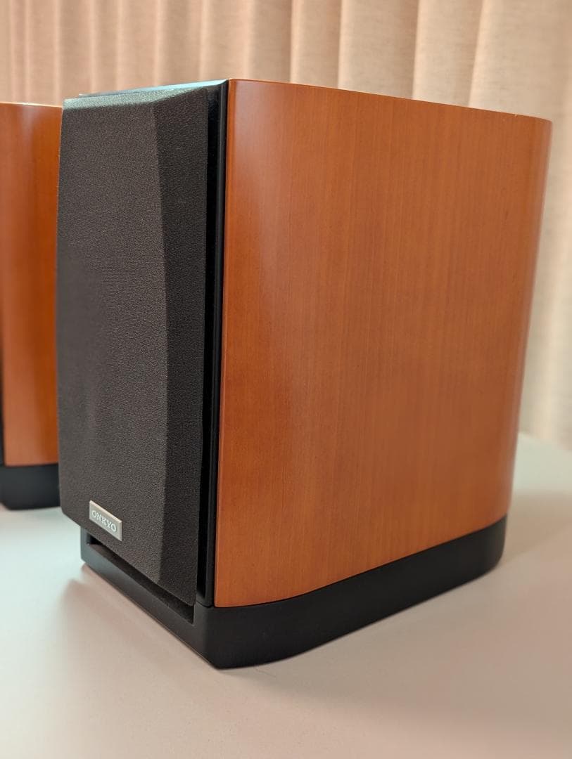 ONKYO D-212EX ブックシェルフ スピーカー 木目調