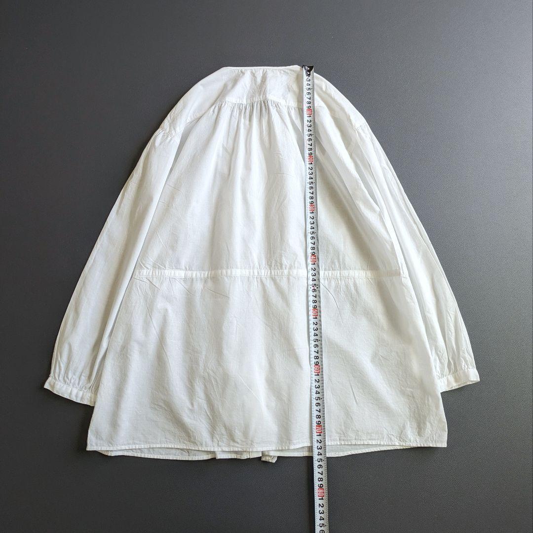 ピンクハウス／フリル♪ 羽織りにもなるゆったりフリルブラウス ホワイト 白