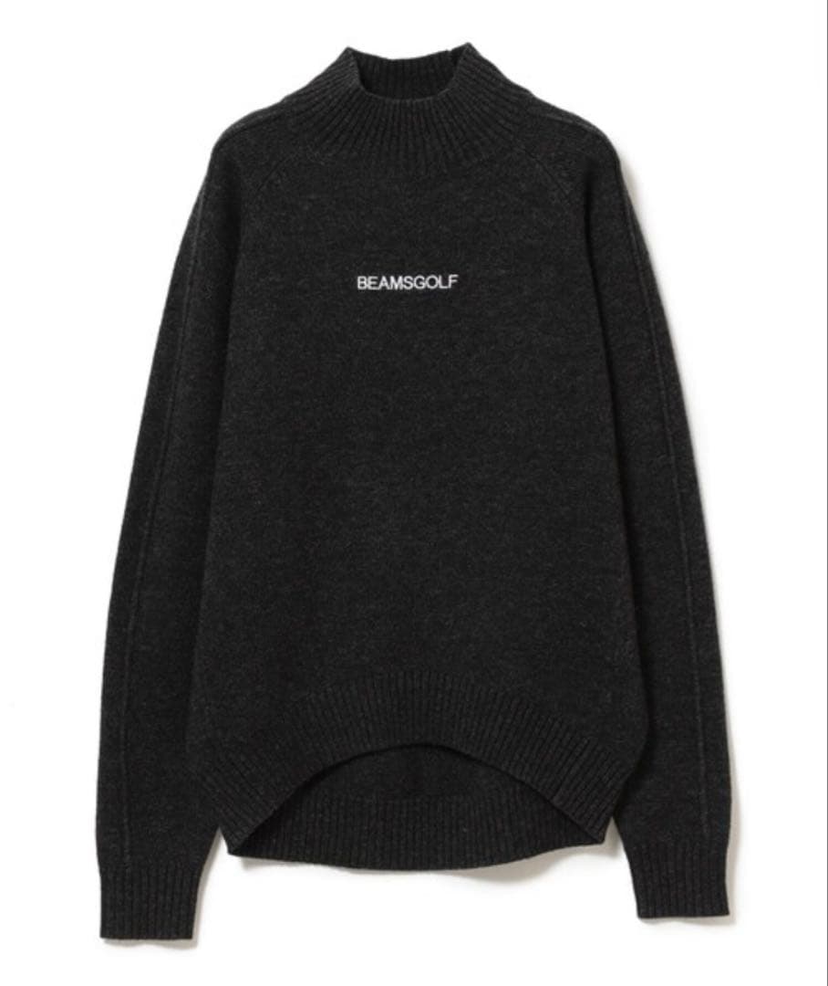 【美品】BEAMS GOLF ビームスゴルフ ミドルゲージ ハイネックニット