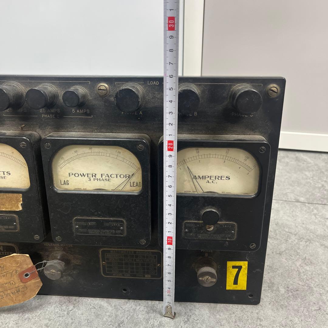 その他 WESTON INDUSTRIAL ANALYZER MODEL 639