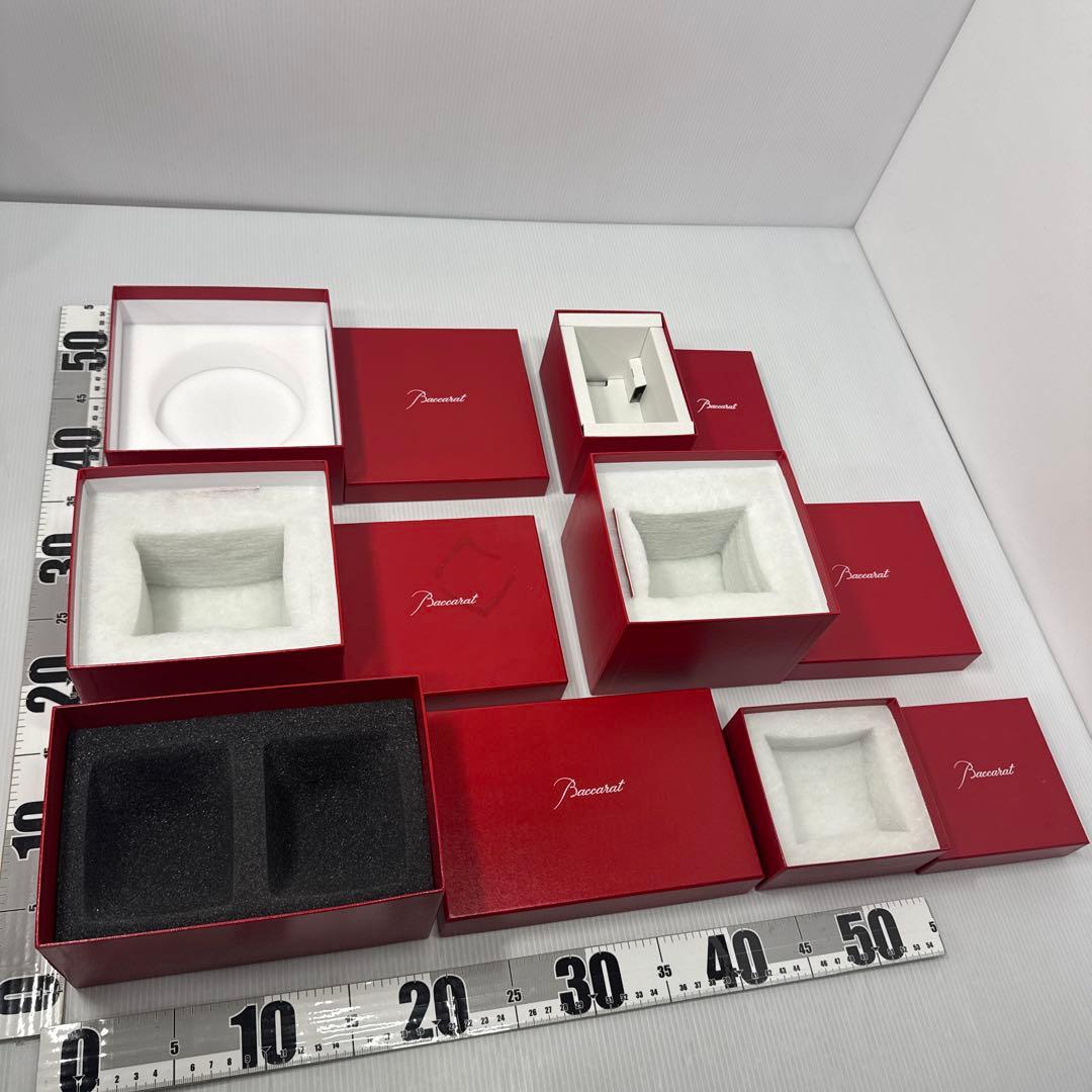 Baccarat バカラ 超大量 空箱 21点 +ショッパーおまけ まとめ