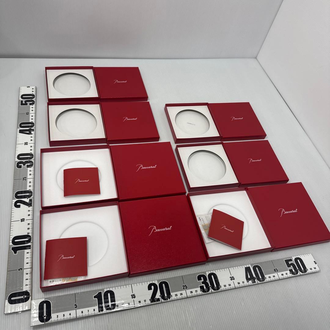 Baccarat バカラ 超大量 空箱 21点 +ショッパーおまけ まとめ