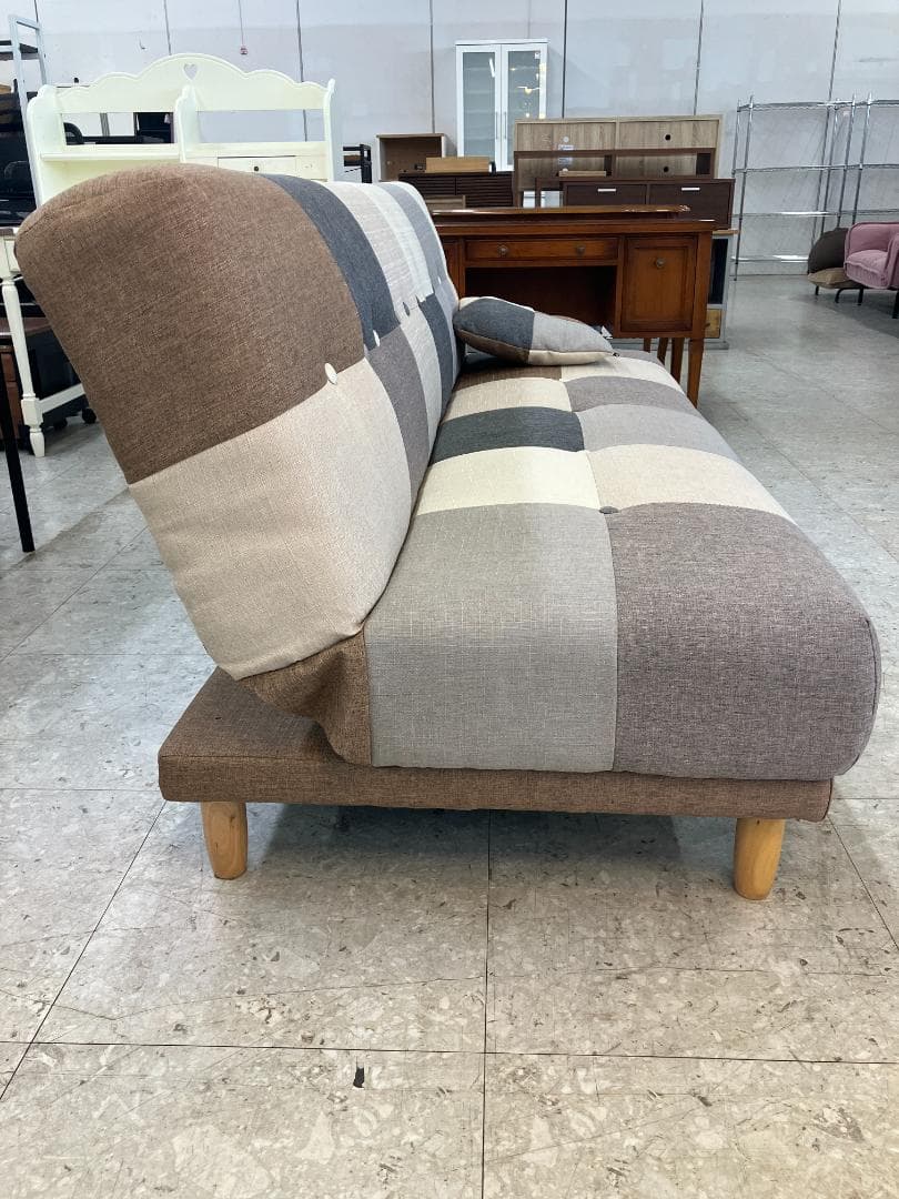 3人掛け カラフルソファベッド