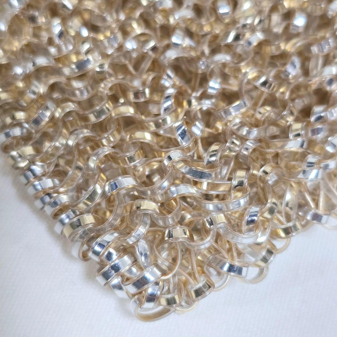 極美品✨アンテプリマ シルバー ゴールド ショルダーバッグ