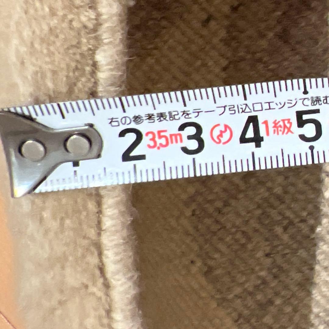 グレー　ベージュ落ち着いた色合い　仏間　段通マット（105✖️60✖️2センチ）
