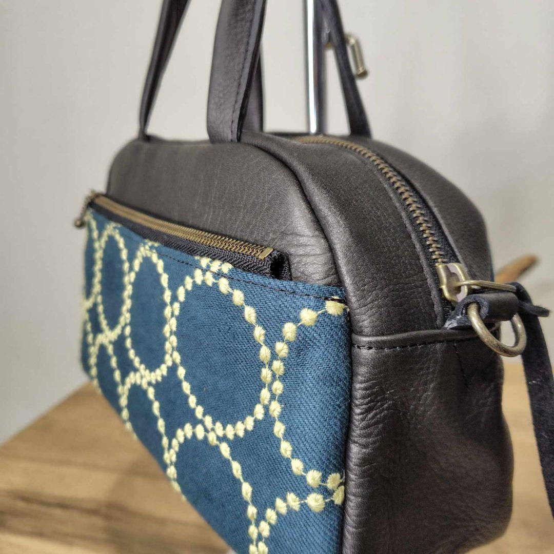 マ*♡様 ミナペルホネン/tambourineタンバリングリーン×クリーム/ラウ