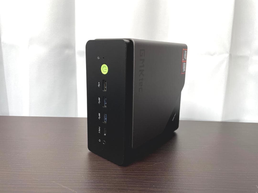 使用短め GMKtec Nucbox K12 ミニPC