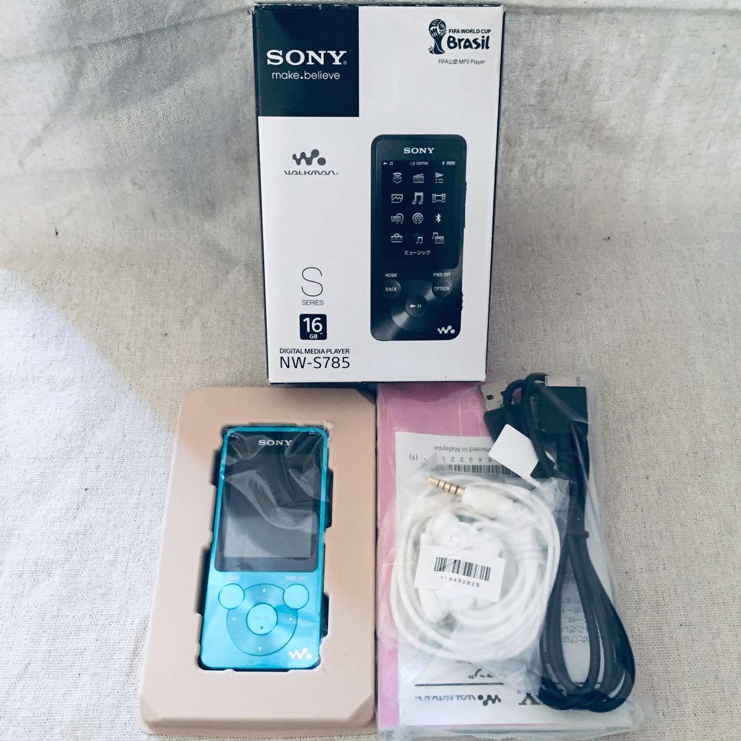 極美品 ほぼ未使用 付属品完備 SONY ウォークマン NW-S785 16GB