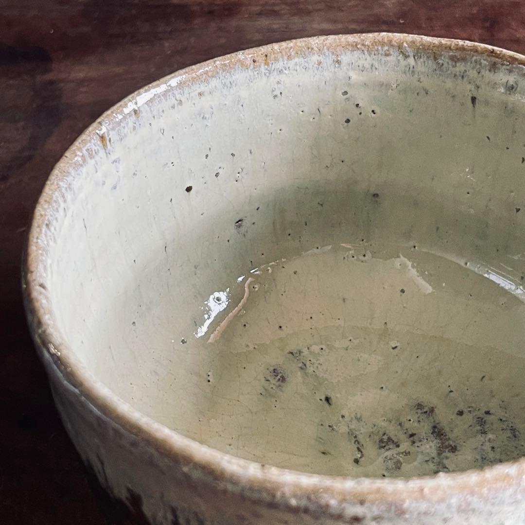 三里窯　浜本洋好　朝鮮唐津　茶碗　箱無し　茶道具　抹茶碗　煎茶　陶芸